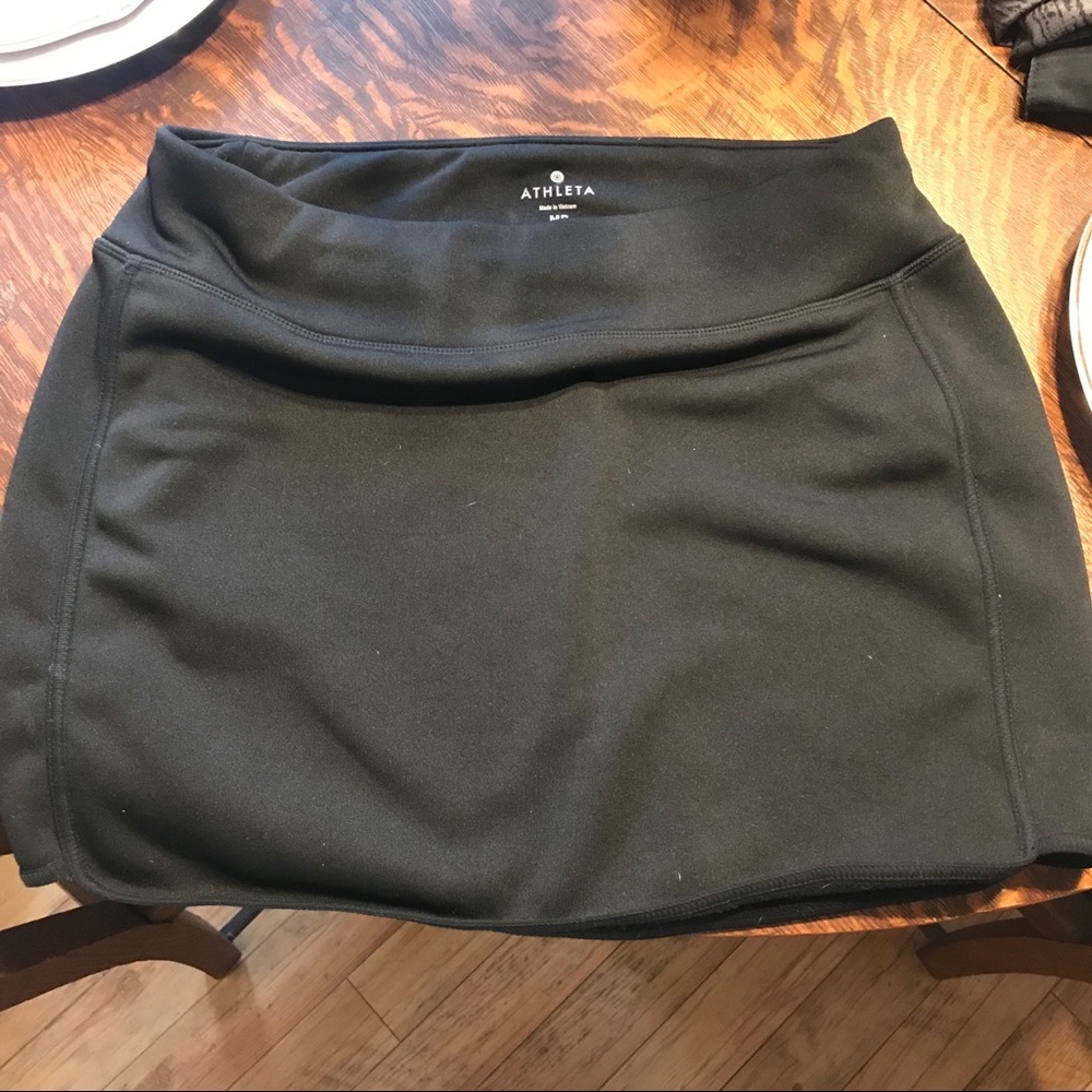 Athleta Black Skirt Size M
